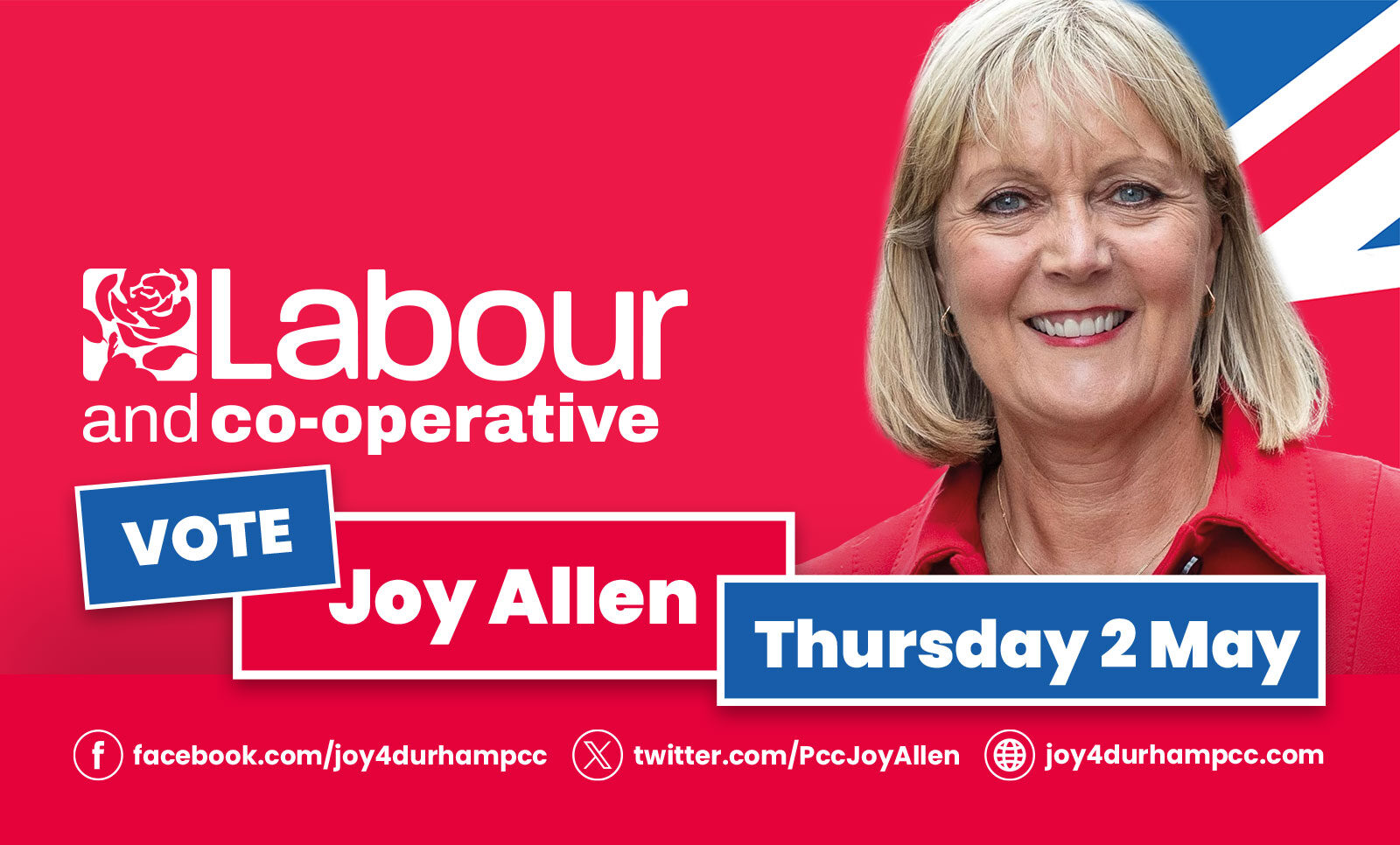 Vote Joy Allen on Thursday 2 May